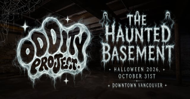 ODDITY PROJECT - HAUNTED BASEMENT flyer