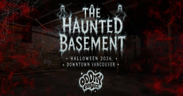 ODDITY PROJECT - HAUNTED BASEMENT flyer