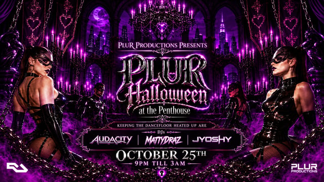 PLUR HALLOWEEN 2026 flyer