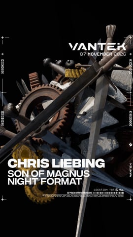 VANTEK: Chris Liebing flyer