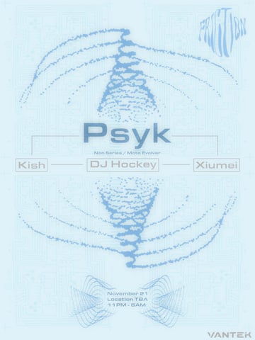 Friction: Psyk flyer
