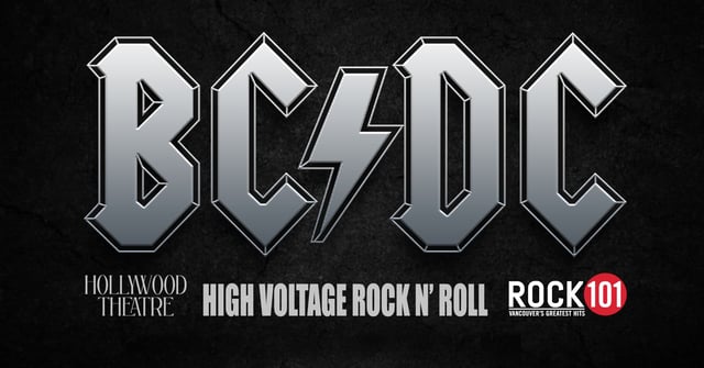 rock 101 presents BC/DC flyer