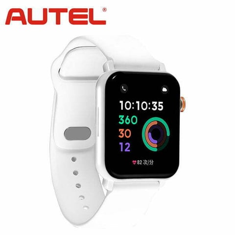 Autel – OTOFIX Programmable Smart Key Watch Offers Vehicle Smart Key Functions and Smart Watch Apps (White)
