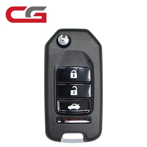 CGDI – Honda Style / 4-Button Universal Flip Key / Wired (A10-3+1) (Aftermarket)