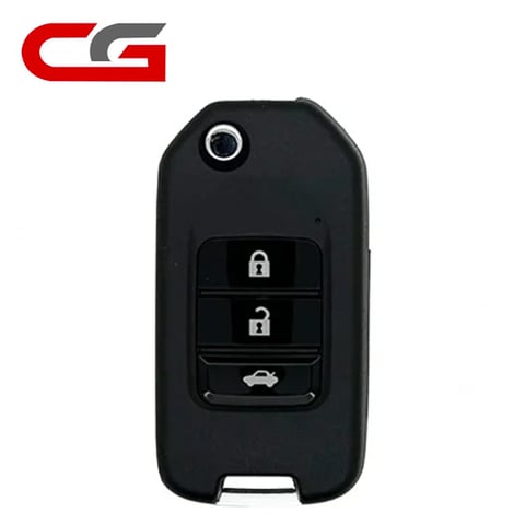 CGDI – Honda Style / 3-Button Universal Flip Key / Wired (A10-3) (Aftermarket)