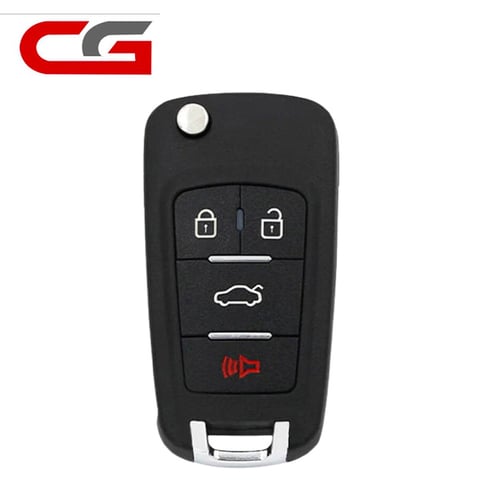 CGDI – Buick Style / 4-Button Universal Flip Key / Wired (A18) (Aftermarket)