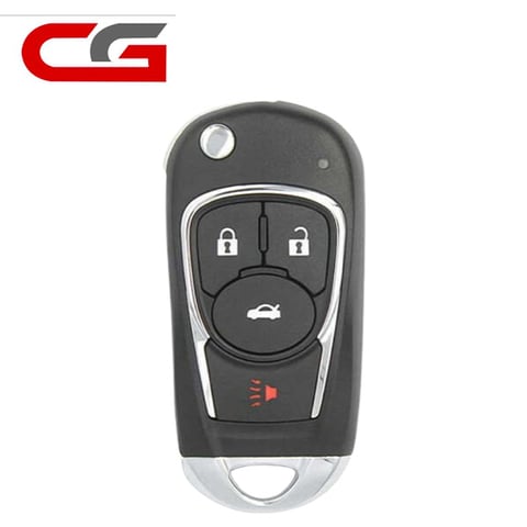 CGDI – Buick Style / 4-Button Universal Flip Key / Wired (A22-3+1) (Aftermarket)