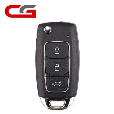 CGDI – Hyundai Style / 3-Button Universal Flip Key / Wired (A28) (Aftermarket)