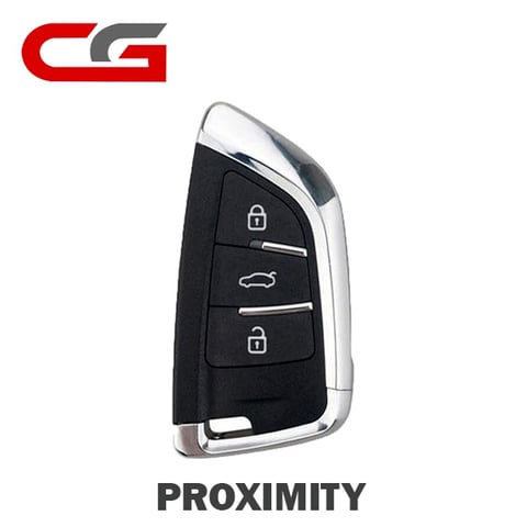 CGDI – BMW Knife Style / 3-Button Universal Smart Key w/ Proximity Function / ZA02-3 (Aftermarket)