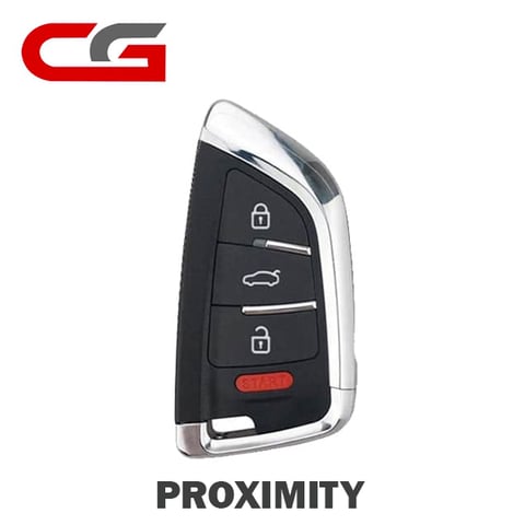 CGDI – BMW Knife Style / 4-Button Universal Smart Key w/ Proximity Function / ZA02-4 (Aftermarket)