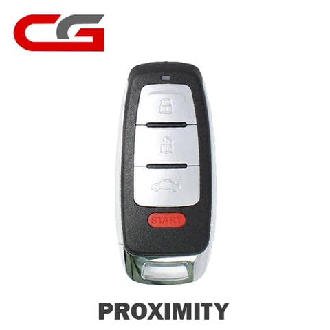 CGDI – Audi Style – 4-Button Universal Smart Key w/ Proximity Function / ZA08-4 (Aftermarket)