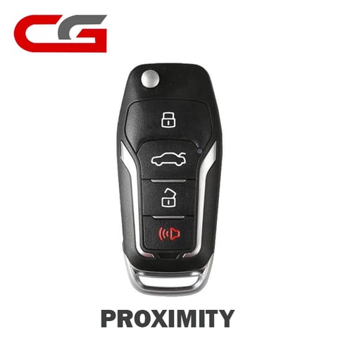 CGDI – Ford Style / 4-Button Universal Smart Key w/ Proximity Function / ZA12-4 (Aftermarket)