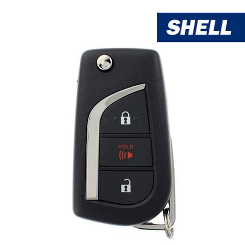 2019-2022 Toyota RAV4 / 3-Button Flip Key SHELL / GQ4-73T (Aftermarket)