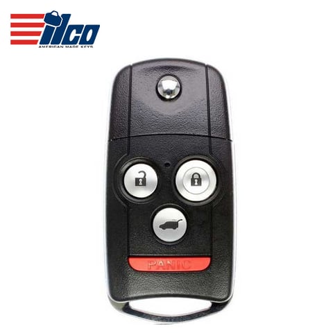 ILCO Look-Alike™ 2007-2013 Acura MDX RDX / 4-Button Remote Flip Key / N5F0602A1A (FLIP-ACURA-4B1)