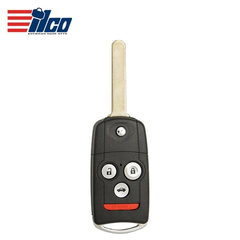 ILCO Look-Alike™ 2009-2014 Acura / 4-Button Remote Head Key / MLBHLIK-1T (FLIP-ACURA-4B3)