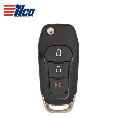ILCO Look-Alike™ 2015- 2022 Ford 3-Button Flip Key / PN: 164-R8130 / FCC ID: N5F-A08TAA (FLIP-FORD-3B1HS)
