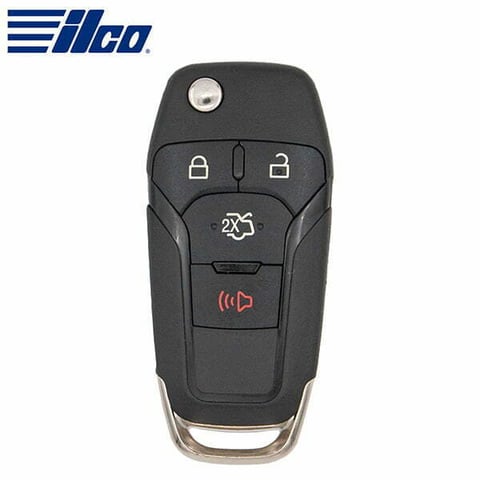 ILCO Look-Alike™ 2013-2017 Ford Fusion 4 Button Flip Remote / FCC ID: N5FA08TAA / PN: 164-R7986 (FLIP-FORD-4B2HS)