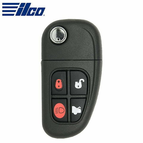 ILCO Look-Alike™ 2001-2008 Jaguar / 4-Button Flip Key Remote (FLIP-JAG-4B1)