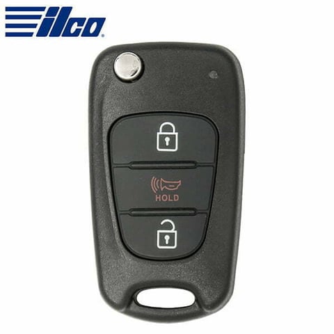 ILCO Look-Alike™ 2010-2013 Kia Soul / 3-Button Flip Key / PN: 95430-2K340, 95430-2K341 / NO CHIP (FLIP-KIA-3B2)