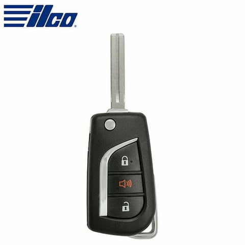 ILCO Look-Alike™ 2017-2018 Toyota / 3-Button Flip Remote / PN: 89070-12C20 (FLIP-TOY-3B1)