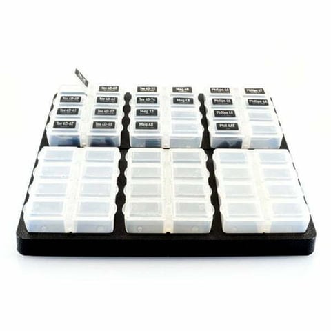 Transponder Chip Set – 20 Different Transponder Chips (4 of Each) + An Organizer Box (GTL)