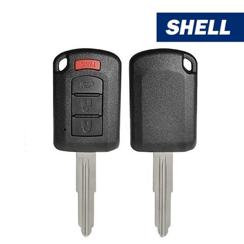 Mitsubishi 4-Button Remote Head D-SHELL MIT11R