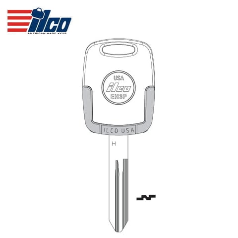 ILCO – EK3P-NI04 Nissan Transponder Cloneable Key