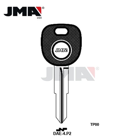 JMA – B114PT CHIPLESS Transponder Key SHELL / DAE-4.P2