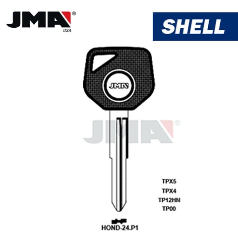 JMA – HON70T14 CHIPLESS Transponder Key SHELL For Honda / HOND-24.P1