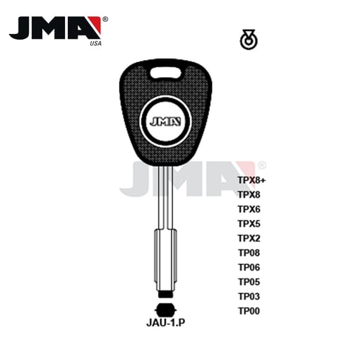 JMA – 1998-1999 Jaguar / TBE1T5 Transponder Key / TP05JAU1.P.3.0