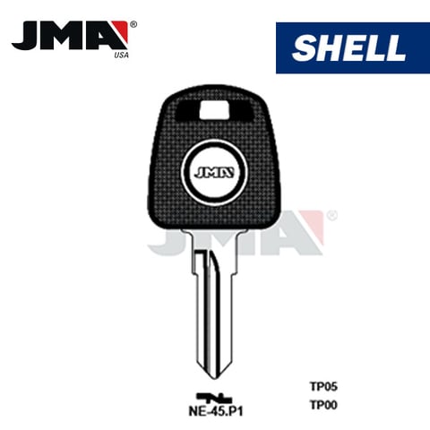 JMA – NE74T5 CHIPLESS Transponder Key SHELL / NE-45.P1