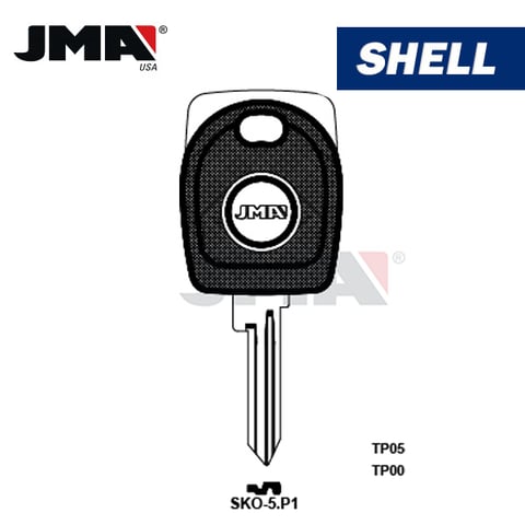 JMA – SK22RT5 CHIPLESS Transponder Key SHELL For Skoda / SKO-5.P1