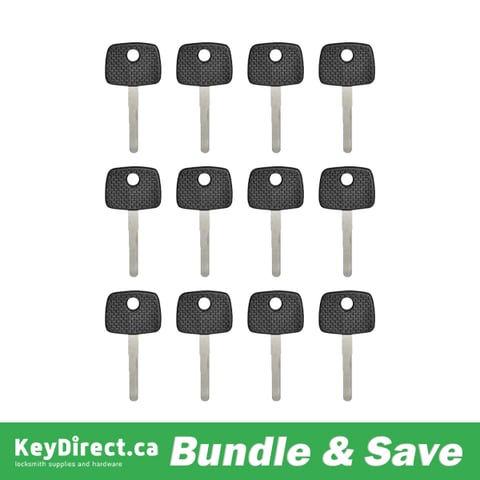 Dozen Pack / 1998-2005 Mercedes / HU64 / 2 Track / Transponder Key (44 Chip) (Aftermarket)