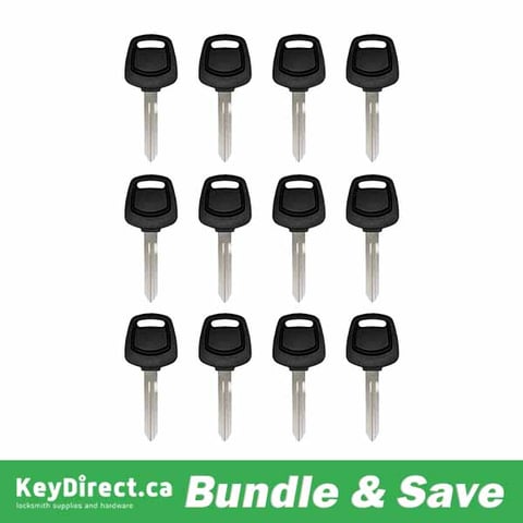 Dozen Pack / Nissan / Infiniti N102 / NI02T Transponder Key (Aftermarket)