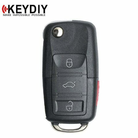 KEYDIY – VW Style / 4-Button Universal Flip Key (KD-B01-3+1)