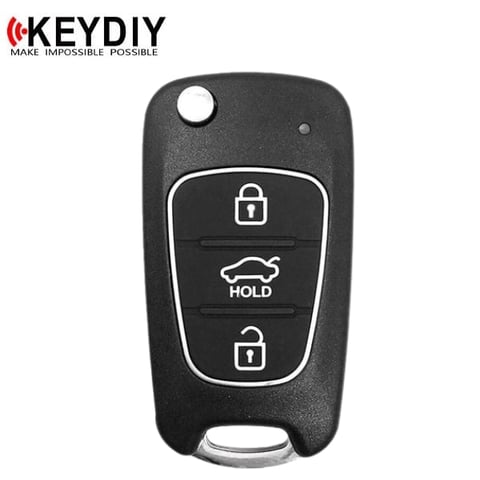 KEYDIY – Hyundai / KIA Style – 3-Button Universal Flip Key (KD-B04)