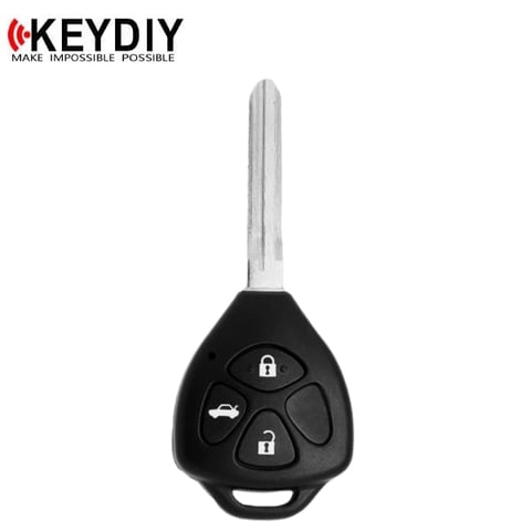 KEYDIY – Toyota Style – 3-Button Universal Remote Head Key (KD-B05-3)