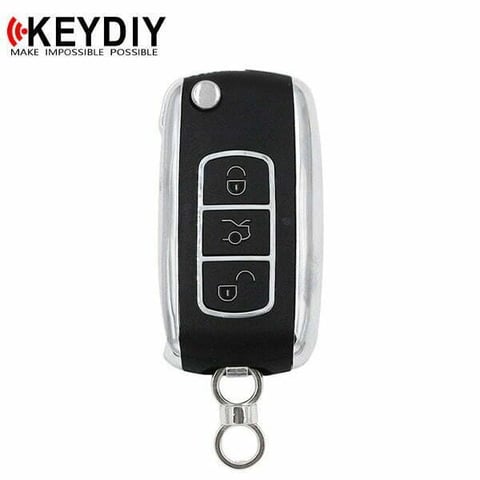 KEYDIY – Bentley Style / 3-Button Universal Flip Key Blank (KD-B07)