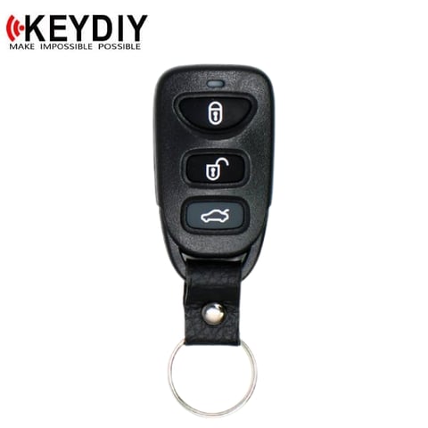 KEYDIY – Hyundai / KIA Style – 3-Button Universal Keyless Entry Remote (KD-B09-3)