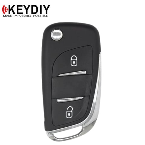 KEYDIY – Peugeot / Citroen Style – 2-Button Universal Flip Key (KD-B11-2)