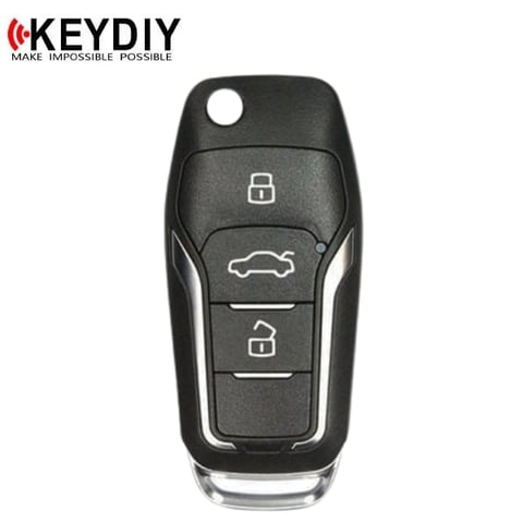 KEYDIY – Ford Style – 3-Button Universal Flip Key (KD-B12-3)
