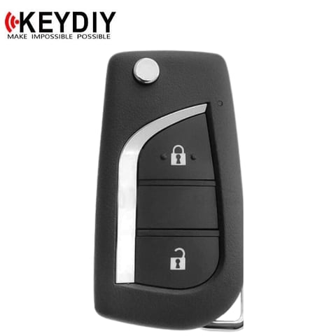 KEYDIY – Toyota Style – 2-Button Universal Flip Key (KD-B13-2)