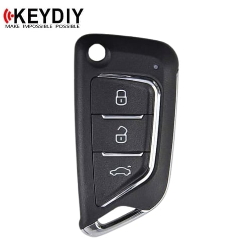 KEYDIY – Cadillac Style – 3-Button Universal Flip Key (KD-B21-3)