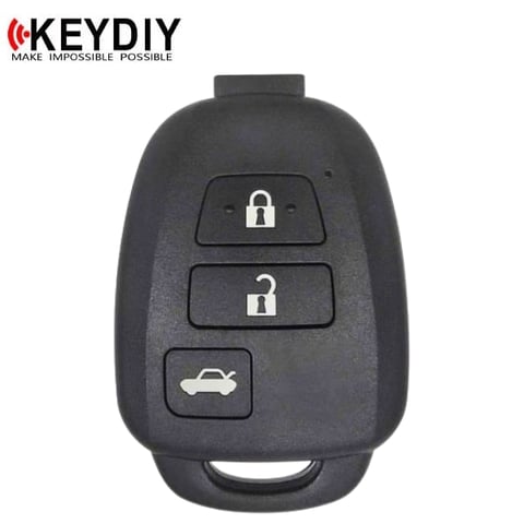 KEYDIY – Toyota Style – 3-Button Universal Remote Head Key (KD-B35-3)