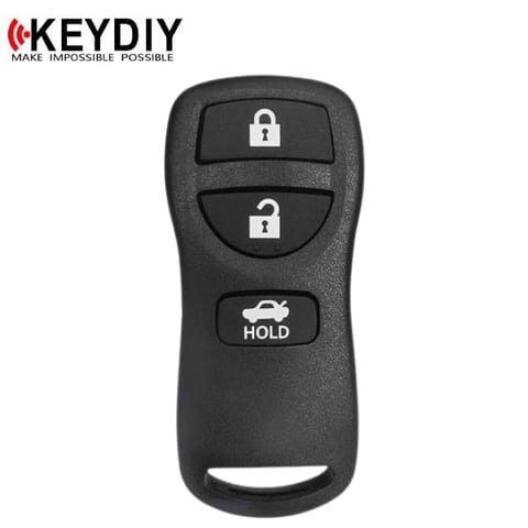 KEYDIY – Nissan Style – 3-Button Universal Keyless Entry Remote (KD-B36-3)