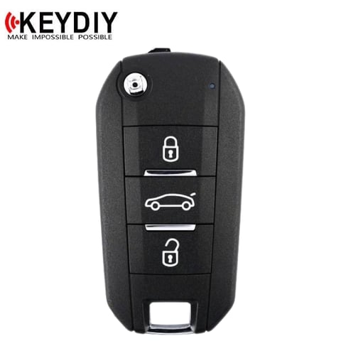 KEYDIY – Peugeot Style – 3-Button Universal Flip Key (KD-B47-3)