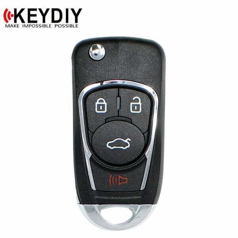 KEYDIY – GM Style / 4-Button Universal Flip Key Blank (KD-NB22-4)