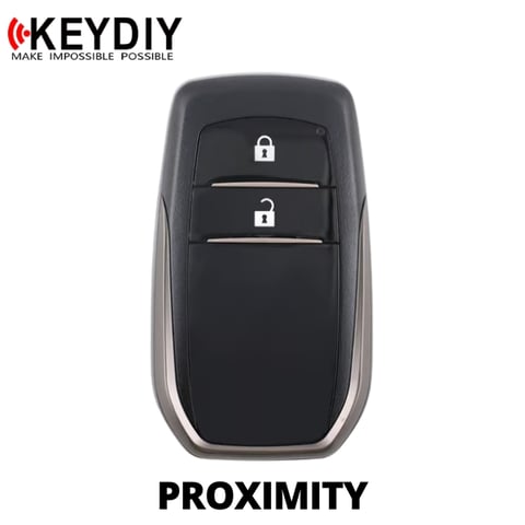 KEYDIY – Toyota Style / 2-Button Universal Smart Key w/ Proximity Function (KD-TB01-2)