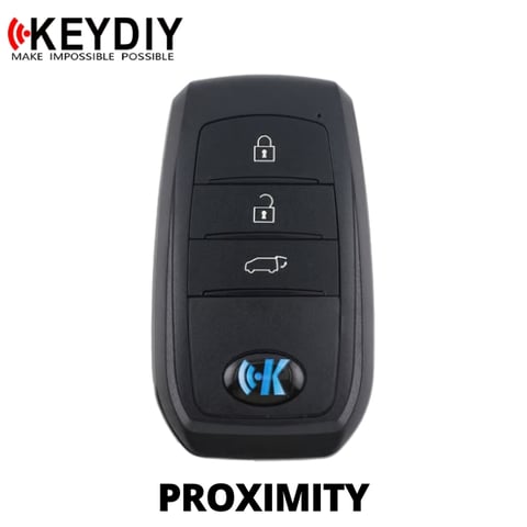 KEYDIY – Toyota Style / 3-Button Universal Smart Key w/ Proximity Function (KD-TB01-3)