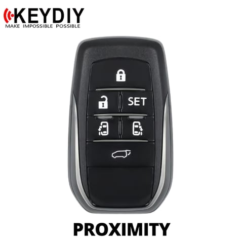 KEYDIY – Toyota Style / 6-Button Universal Smart Key w/ Proximity Function (KD-TB01-6)